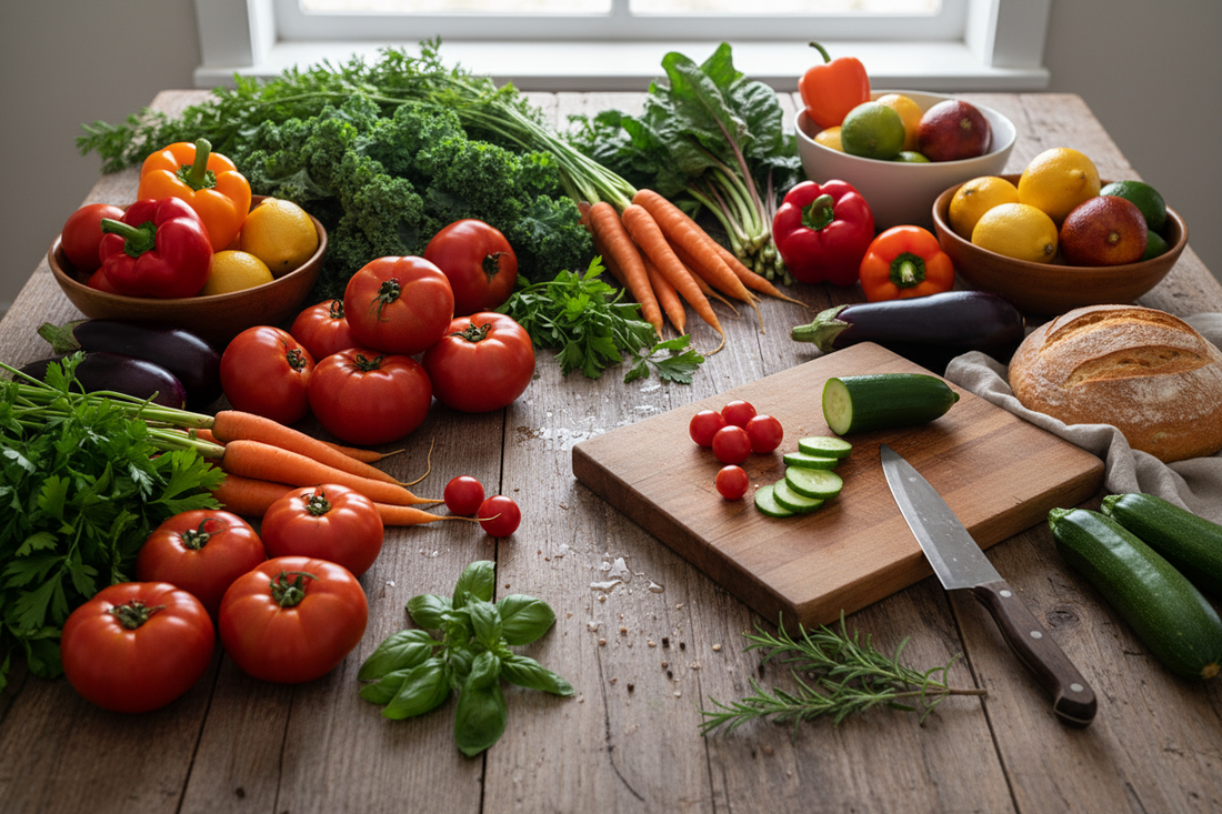 5 Recettes Rapides avec des Produits Frais du Marché