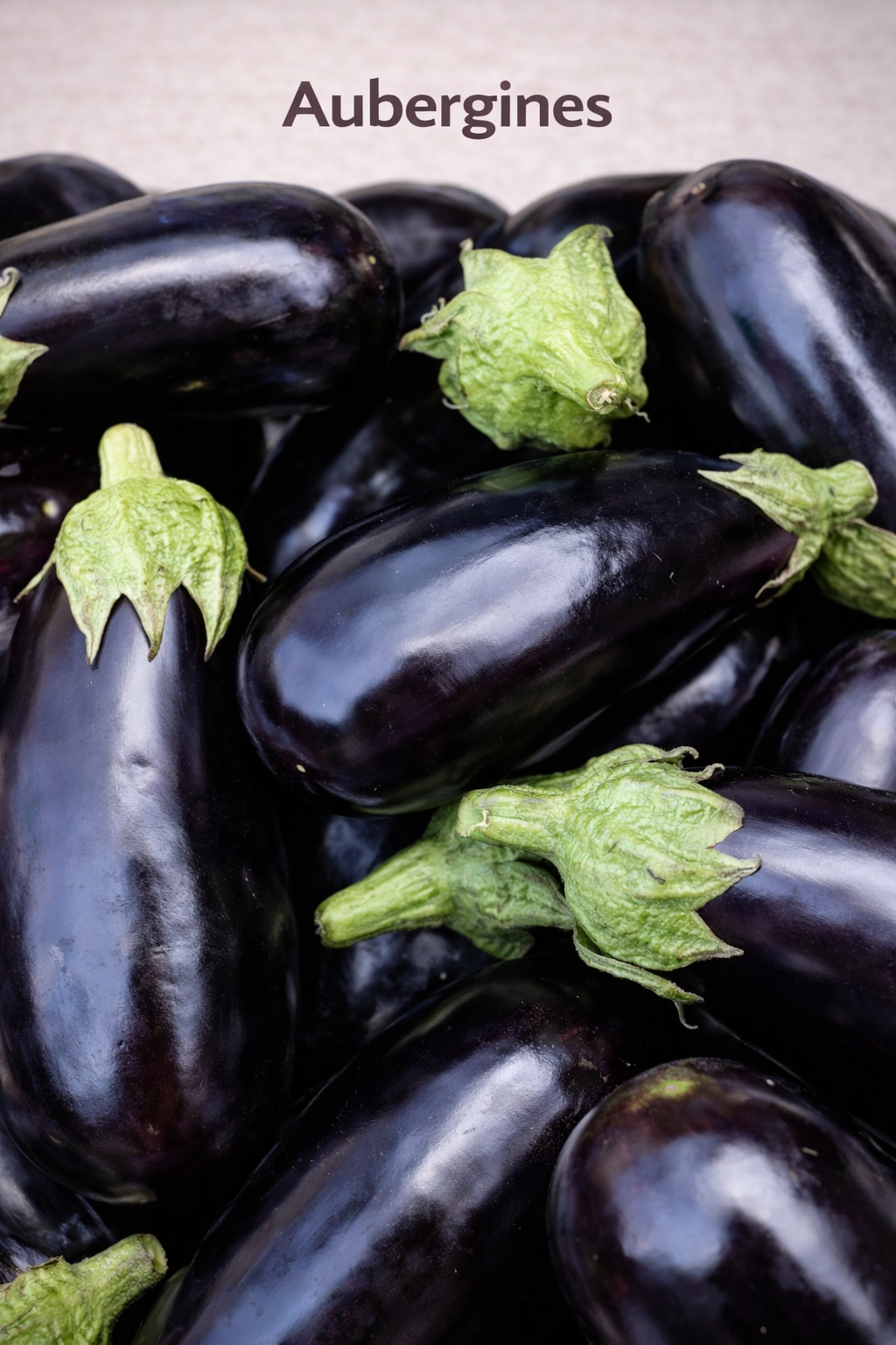 Aubergines (1kg) frais du marché de Rungis - Epicerie SIAM
