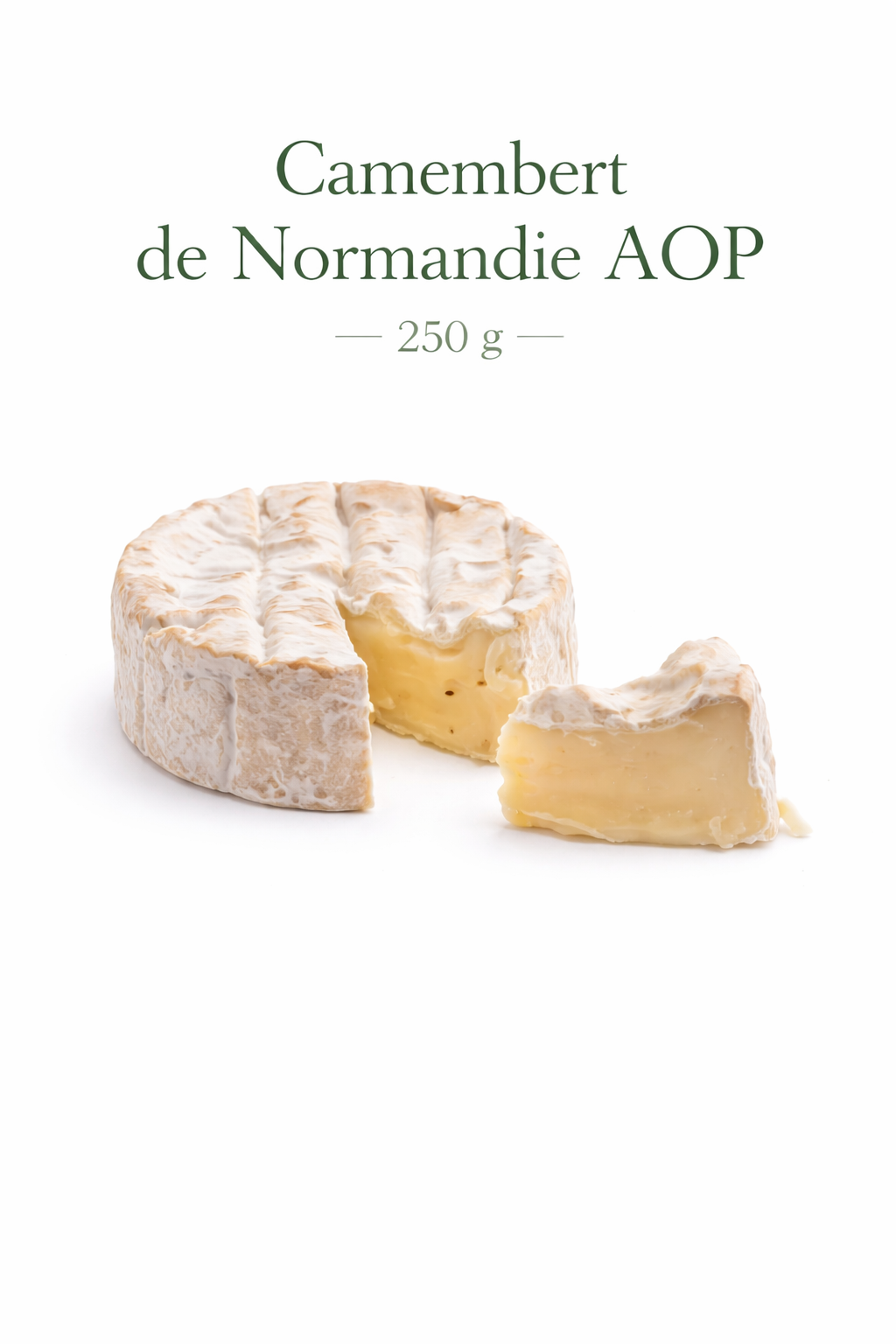 Camembert de Normandie AOP (250g) - Fromage frais Epicerie SIAM