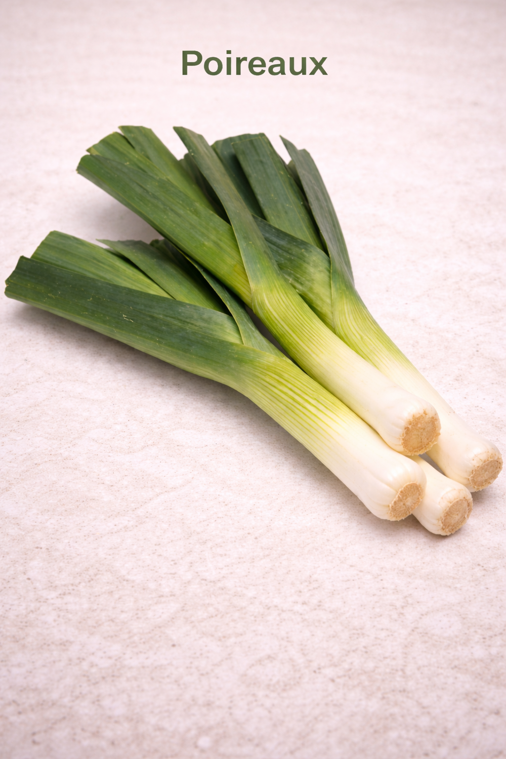 Poireaux (1kg) frais du marché de Rungis - Epicerie SIAM