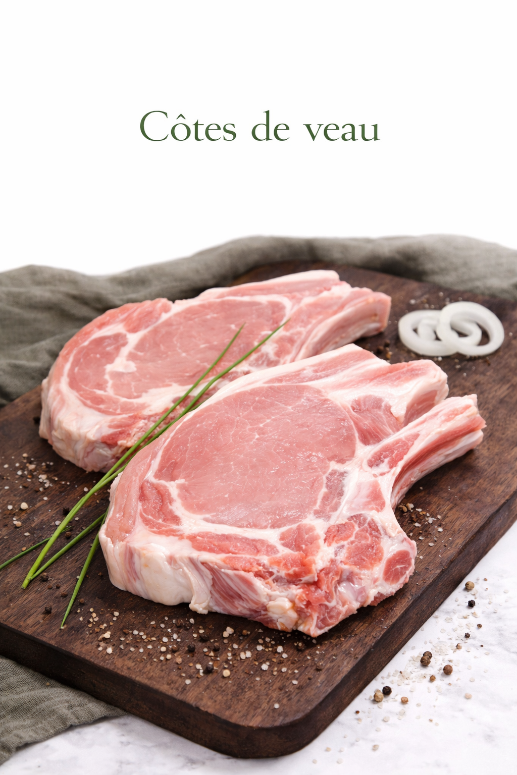 Côte de Veau - Viande halal premium Epicerie SIAM