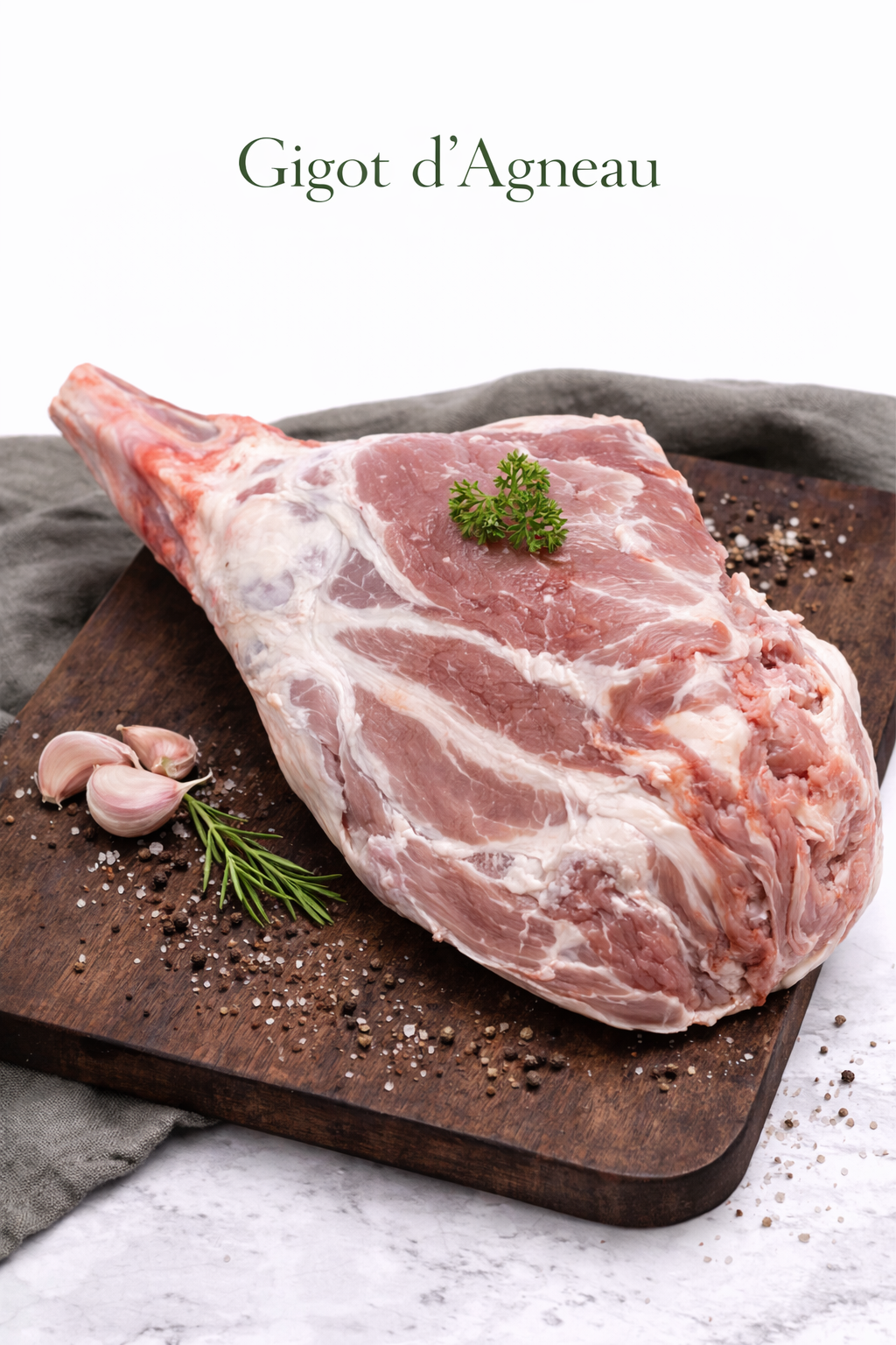 Gigot d'Agneau - Viande halal premium Epicerie SIAM