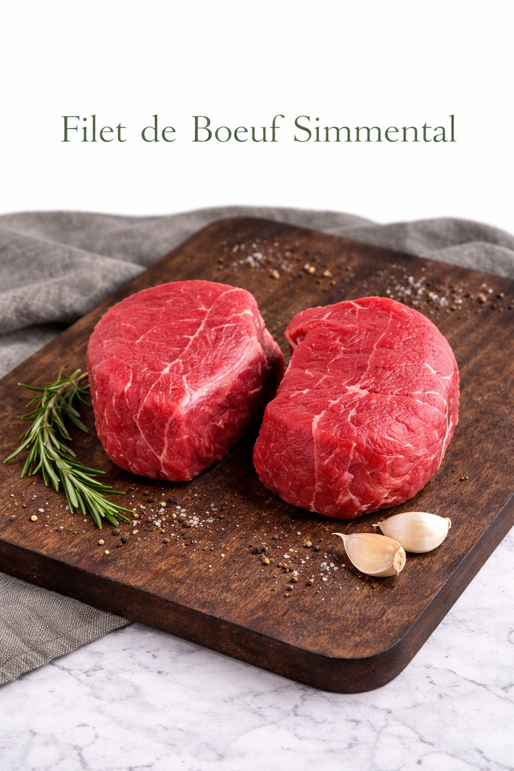 Filet de Boeuf Simmental - Viande halal premium Epicerie SIAM