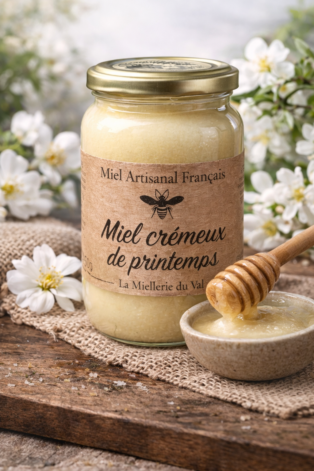 Miel de la Miellerie du Val - Apiculteur Local 500g - Épicerie fine gastronomique - Epicerie SIAM