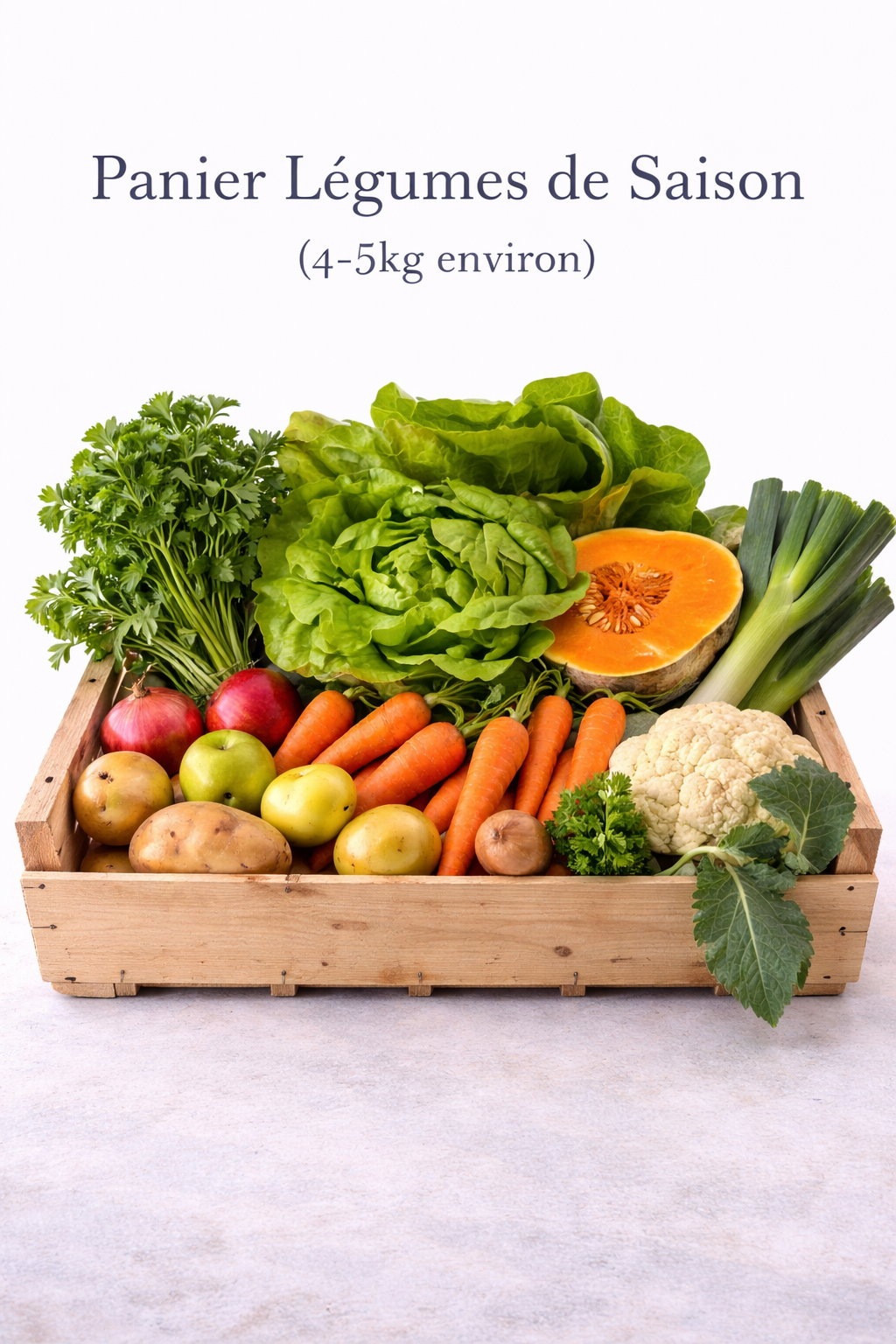 Panier Légumes de Saison (4kg environ)