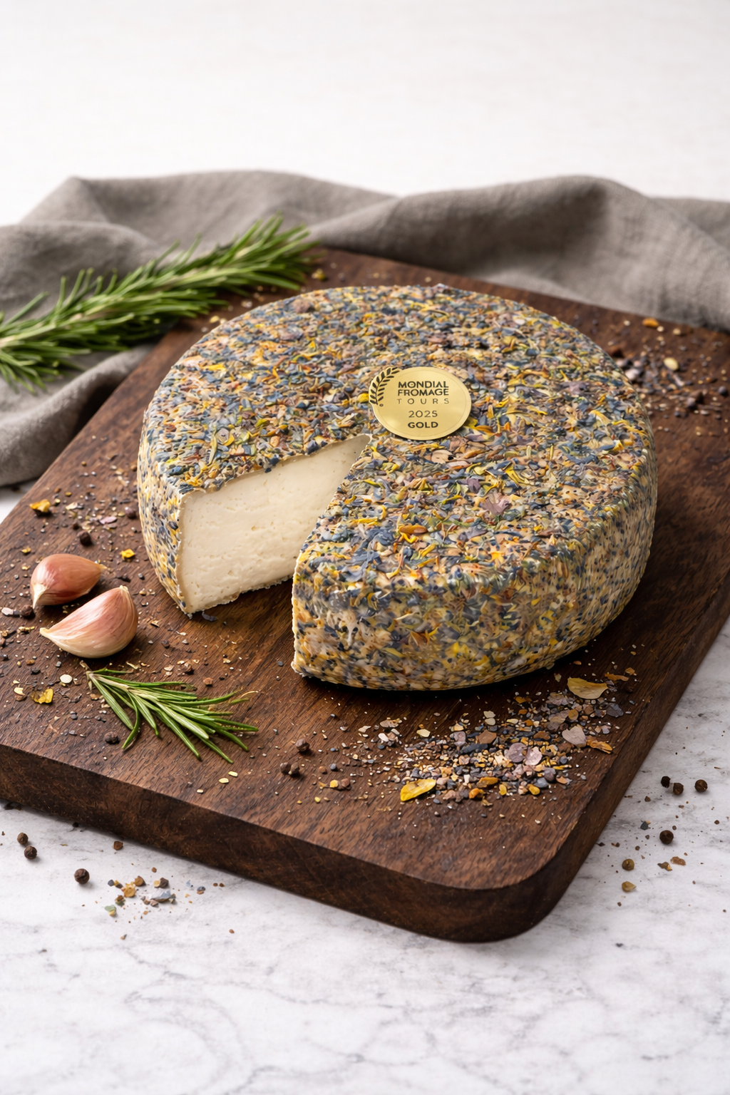 Tomme de Chèvre aux Fleurs - Championne du Monde 0.3 kg