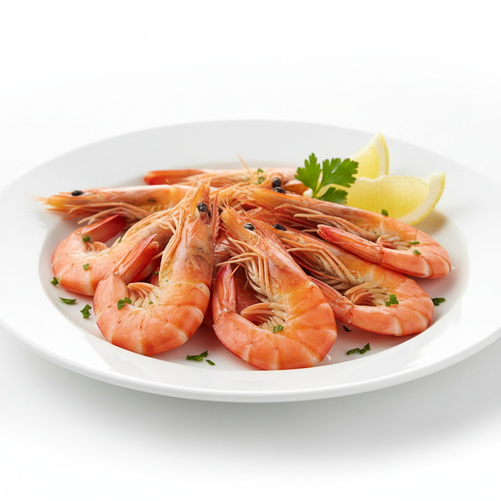 Crevettes roses cuites (500g)