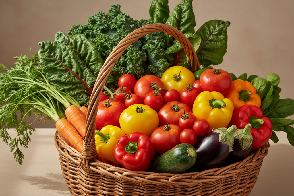 panier de légumes