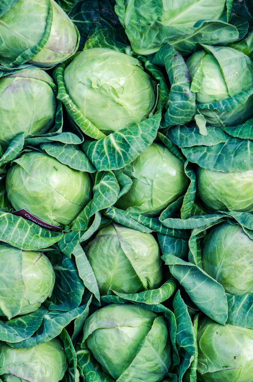Chou vert (1 pièce) frais du marché de Rungis - Epicerie SIAM